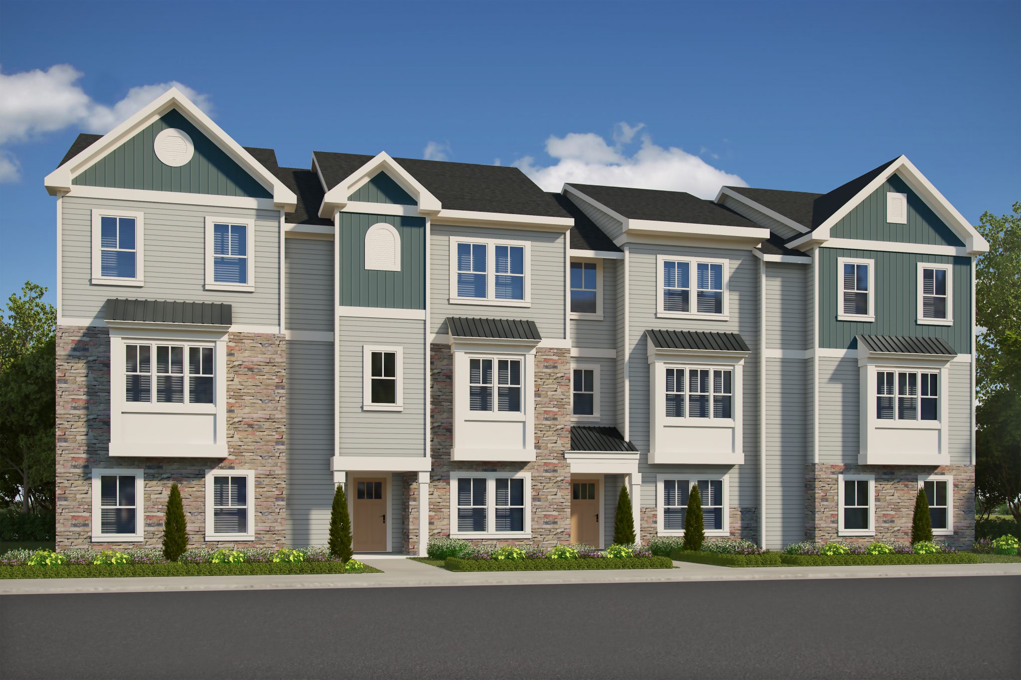 ARRAY | Tri-Level Townhomes | Napolitano Homes